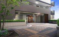 風格のあるエントランス外観