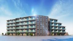 東南向きから見た完成予想図